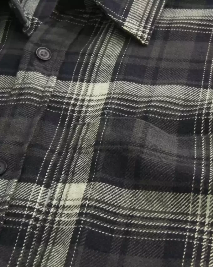 Kastenförmiges Flanellhemd Kastenförmiges Flanellhemd