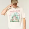 Kastenförmiges Iron Maiden-T-Shirt mit Grafik Kastenförmiges Iron Maiden-T-Shirt mit Grafik