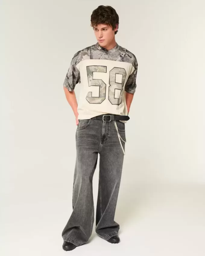 Kastenförmiges, kurzes Camo-Trikot Kastenförmiges, kurzes Camo-Trikot