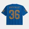 Kastenförmiges, kurzes Netztrikot mit North Valley-Grafik Kastenförmiges, kurzes Netztrikot mit North Valley-Grafik