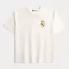 Kastenförmiges Real Madrid CF-T-Shirt mit Grafik Kastenförmiges Real Madrid CF-T-Shirt mit Grafik