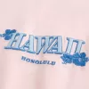 Kastenförmiges, schweres Hawaii-T-Shirt mit Grafik Kastenförmiges, schweres Hawaii-T-Shirt mit Grafik