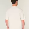Kastenförmiges, schweres T-Shirt mit Newport Beach-Grafik Kastenförmiges, schweres T-Shirt mit Newport Beach-Grafik