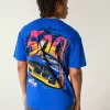 Kastenförmiges T-Shirt mit Daytona 500-Grafik Kastenförmiges T-Shirt mit Daytona 500-Grafik