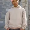 Kastiger, verwaschener Hoodie