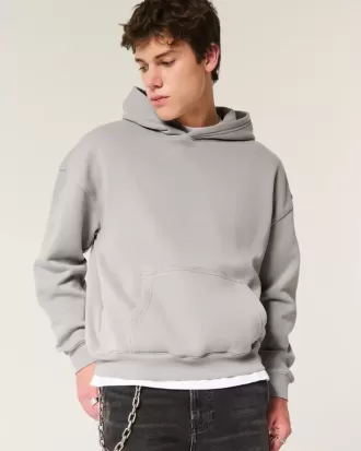 Kastiger, verwaschener Hoodie