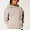 Kastiger, verwaschener Hoodie