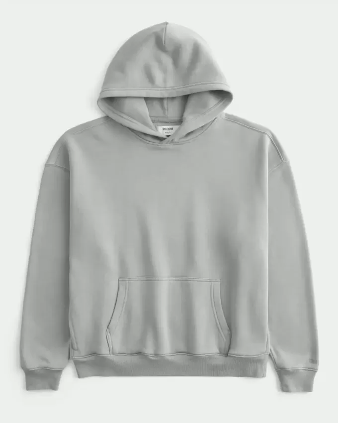 Kastiger, verwaschener Hoodie