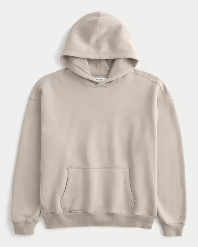 Kastiger, verwaschener Hoodie