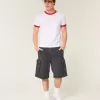 Knielange Baggy-Cargo-Shorts Knielange Baggy-Cargo-Shorts