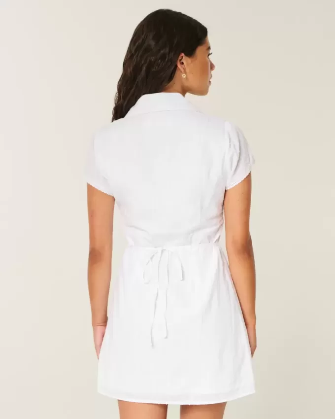 Kurzarm-Hemdkleid Kurzarm-Hemdkleid
