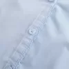 Kurzarmhemd aus Stretch-Popeline mit durchgehender Knopfleiste Kurzarmhemd aus Stretch-Popeline mit durchgehender Knopfleiste