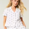 Kurzärmliges Grad Bear-Schlafshirt Kurzärmliges Grad Bear-Schlafshirt