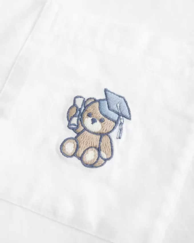 Kurzärmliges Grad Bear-Schlafshirt Kurzärmliges Grad Bear-Schlafshirt