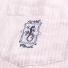 Kurzärmliges Hemd aus Leinenmischung mit Key West-Grafik im kastigem Schnitt Kurzärmliges Hemd aus Leinenmischung mit Key West-Grafik im kastigem Schnitt