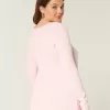 Langärmliger Babydoll-Pullover mit eckigem Ausschnitt Langärmliger Babydoll-Pullover mit eckigem Ausschnitt