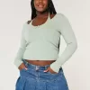 Langärmliger Neckholder-Pullover mit Bindeband Langärmliger Neckholder-Pullover mit Bindeband