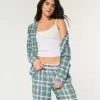 Langärmliges Flanell-Pyjamaoberteil Langärmliges Flanell-Pyjamaoberteil