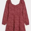 Langärmliges Minikleid mit Cinch-Bust Langärmliges Minikleid mit Cinch-Bust