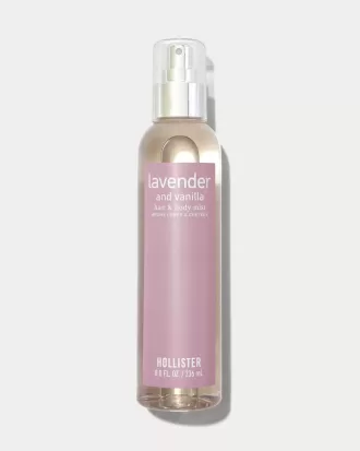 Lavendel- und Vanille-Haar- und Körperspray