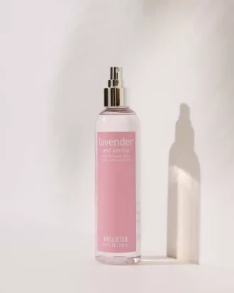 Lavendel- und Vanille-Haar- und Körperspray