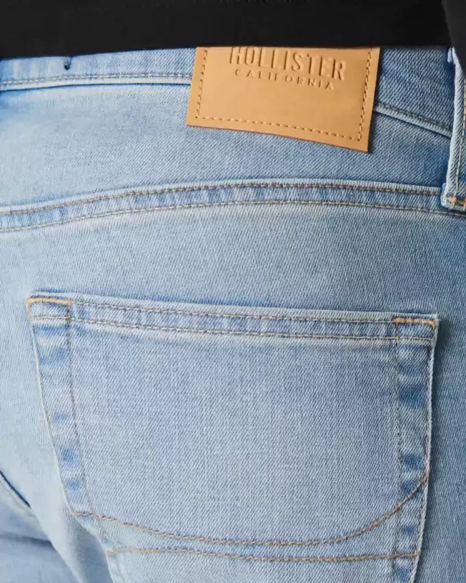 Leicht verwaschene, sportliche Skinny-Jeans