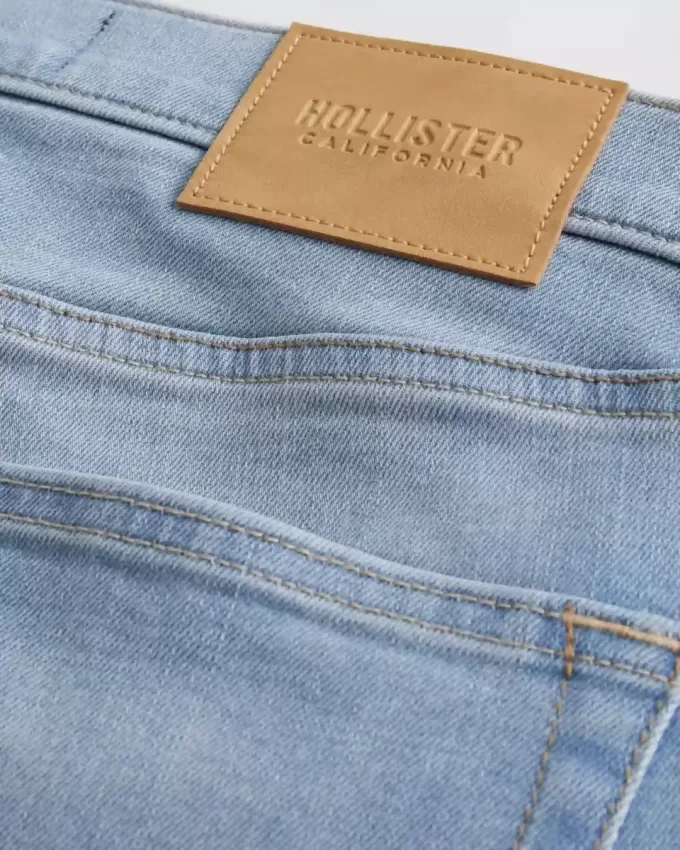 Leicht verwaschene, sportliche Skinny-Jeans