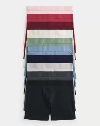 Längere Boxershorts, 10er-Pack