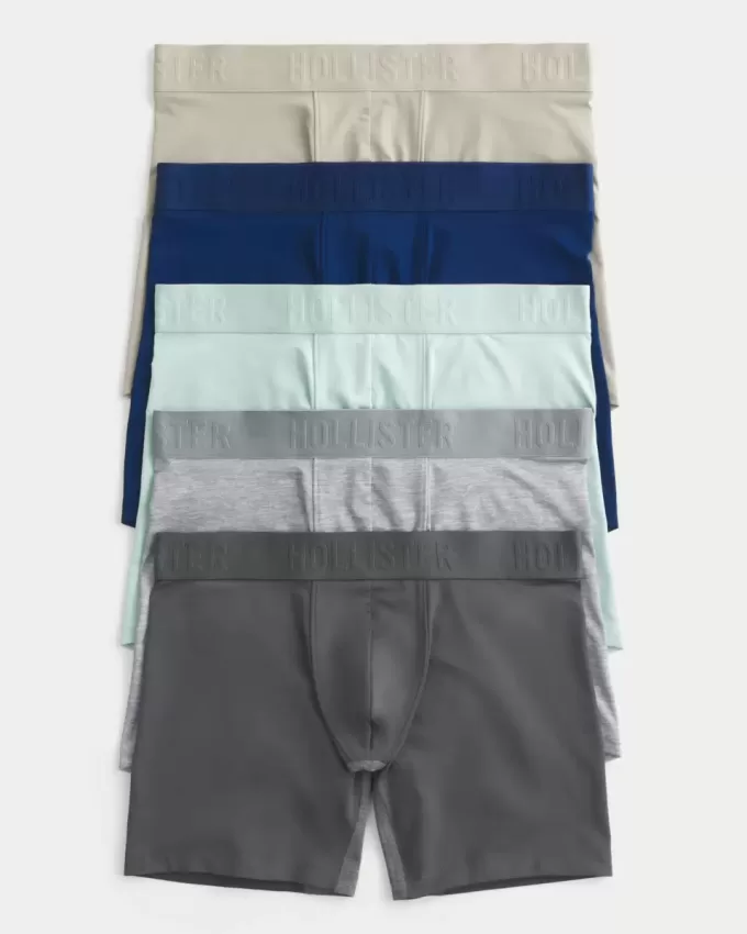 Längere kühlende Boxershorts, 5er-Pack Längere kühlende Boxershorts, 5er-Pack
