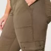 Lockere Cargo-Bootpants mit mittelhohem Bund Lockere Cargo-Bootpants mit mittelhohem Bund