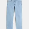 Lockere Jeans in heller Waschung Lockere Jeans in heller Waschung