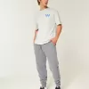 Lockere Ripp-Jogginghose Lockere Ripp-Jogginghose