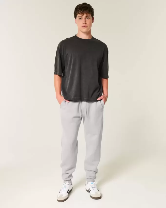 Lockere Ripp-Jogginghose Lockere Ripp-Jogginghose