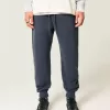 Lockere Ripp-Jogginghose Lockere Ripp-Jogginghose