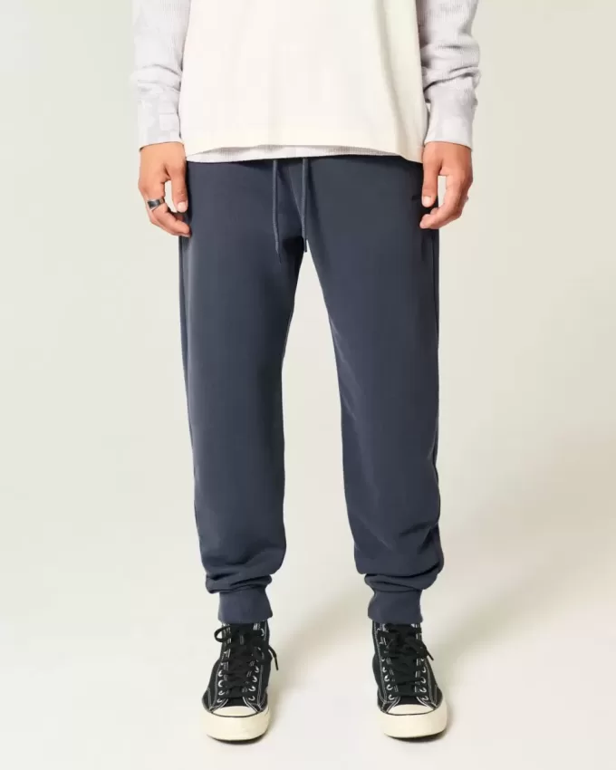 Lockere Ripp-Jogginghose Lockere Ripp-Jogginghose