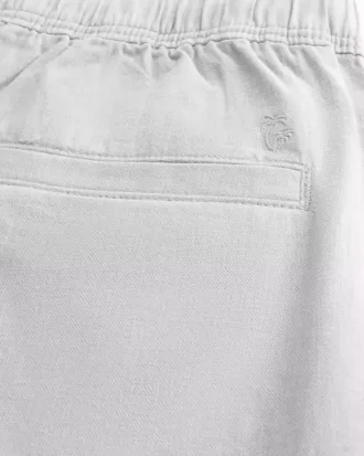 Lockere Schlupfhose aus Leinenmischung
