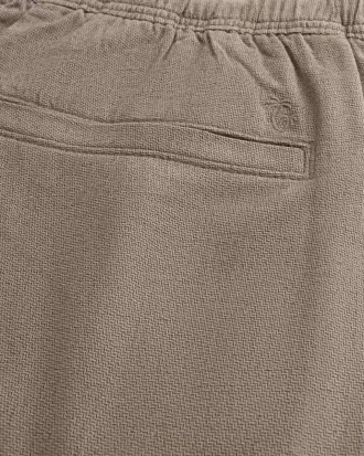 Lockere Schlupfhose aus Leinenmischung