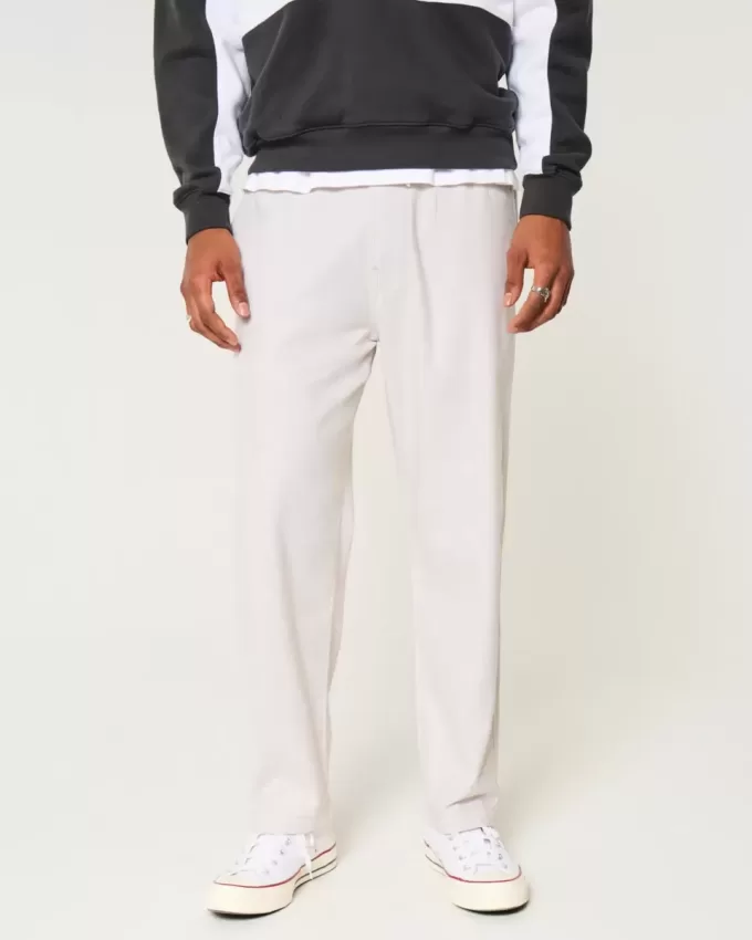 Lockere Schlupfhose aus Leinenmischung Lockere Schlupfhose aus Leinenmischung