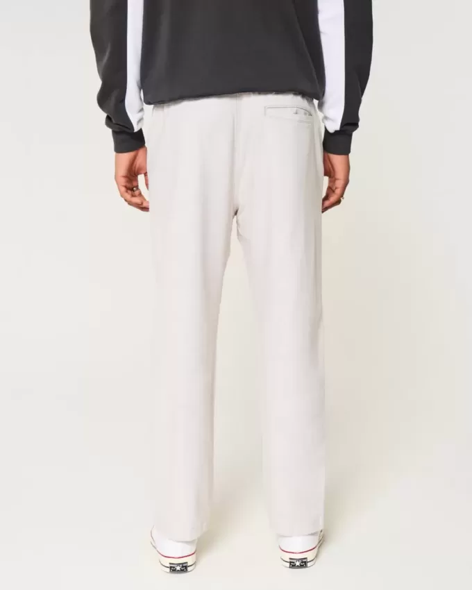 Lockere Schlupfhose aus Leinenmischung Lockere Schlupfhose aus Leinenmischung