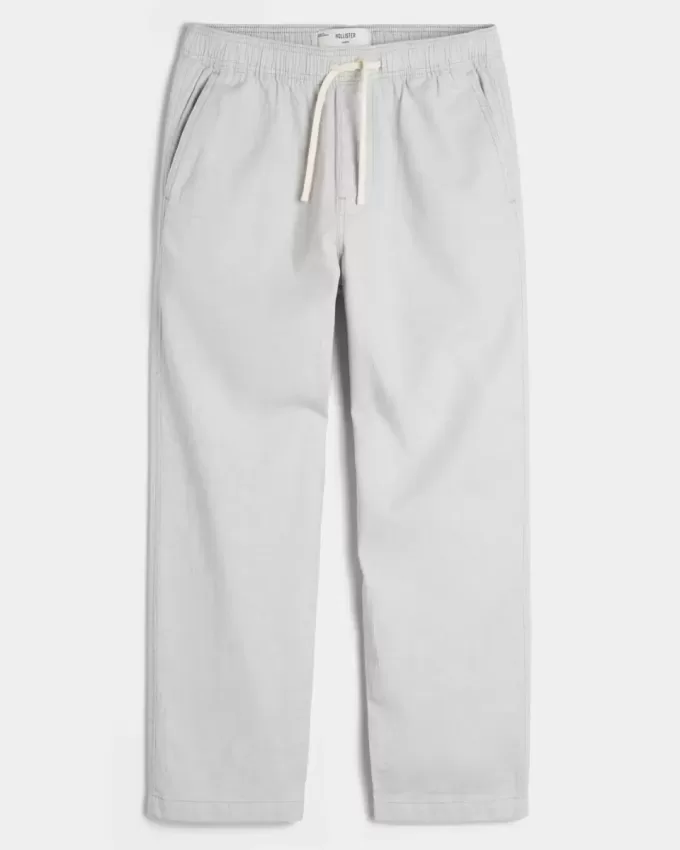Lockere Schlupfhose aus Leinenmischung Lockere Schlupfhose aus Leinenmischung