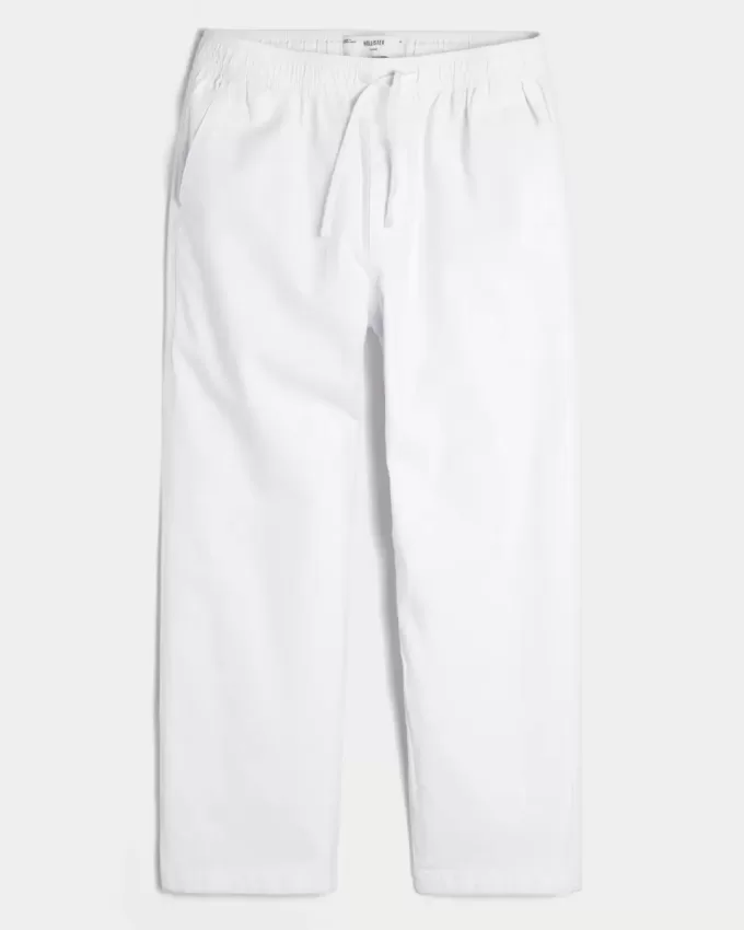 Lockere Schlupfhose aus Leinenmischung Lockere Schlupfhose aus Leinenmischung