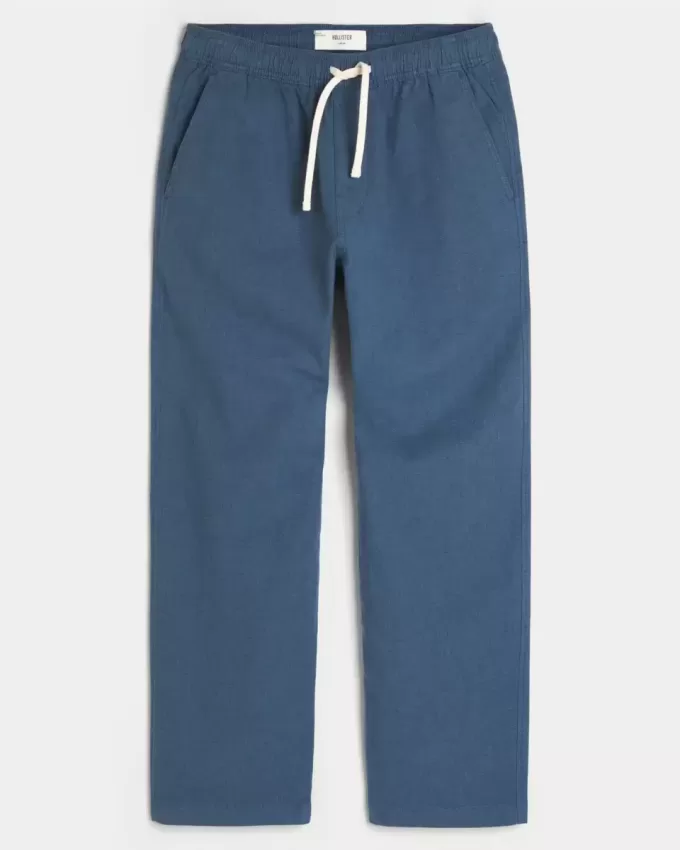 Lockere Schlupfhose aus Leinenmischung Lockere Schlupfhose aus Leinenmischung