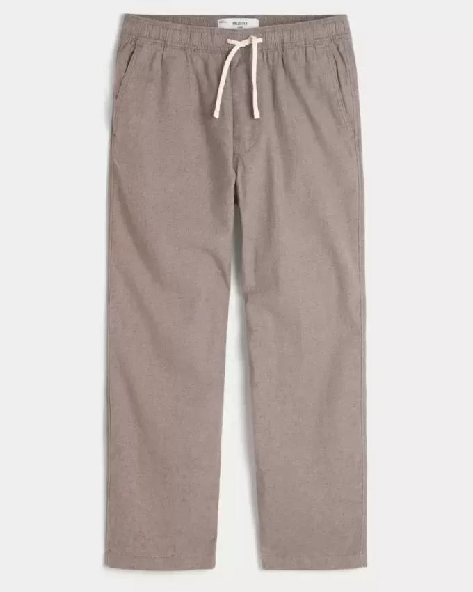 Lockere Schlupfhose aus Leinenmischung Lockere Schlupfhose aus Leinenmischung