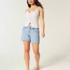 Low-Rise Baggy-Jeansshorts in mittlerer Waschung, 5″ Low-Rise Baggy-Jeansshorts in mittlerer Waschung, 5″