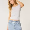 Low-Rise Light Wash Shoelace Denim Mini Skort Low-Rise Light Wash Shoelace Denim Mini Skort