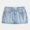 Low-Rise-Mini-Jeansrock der Klasse 26
