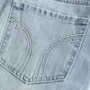 Low-Rise-Mini-Skort aus Denim Low-Rise-Mini-Skort aus Denim