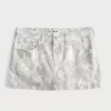 Low-Rise-Mini-Skort aus Twill mit Camouflage-Muster Low-Rise-Mini-Skort aus Twill mit Camouflage-Muster