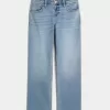Low-Rise Relaxed Straight Jeans in mittlerer Waschung Low-Rise Relaxed Straight Jeans in mittlerer Waschung