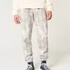 Lässige Fleece-Jogginghose mit Camouflage-Muster Lässige Fleece-Jogginghose mit Camouflage-Muster